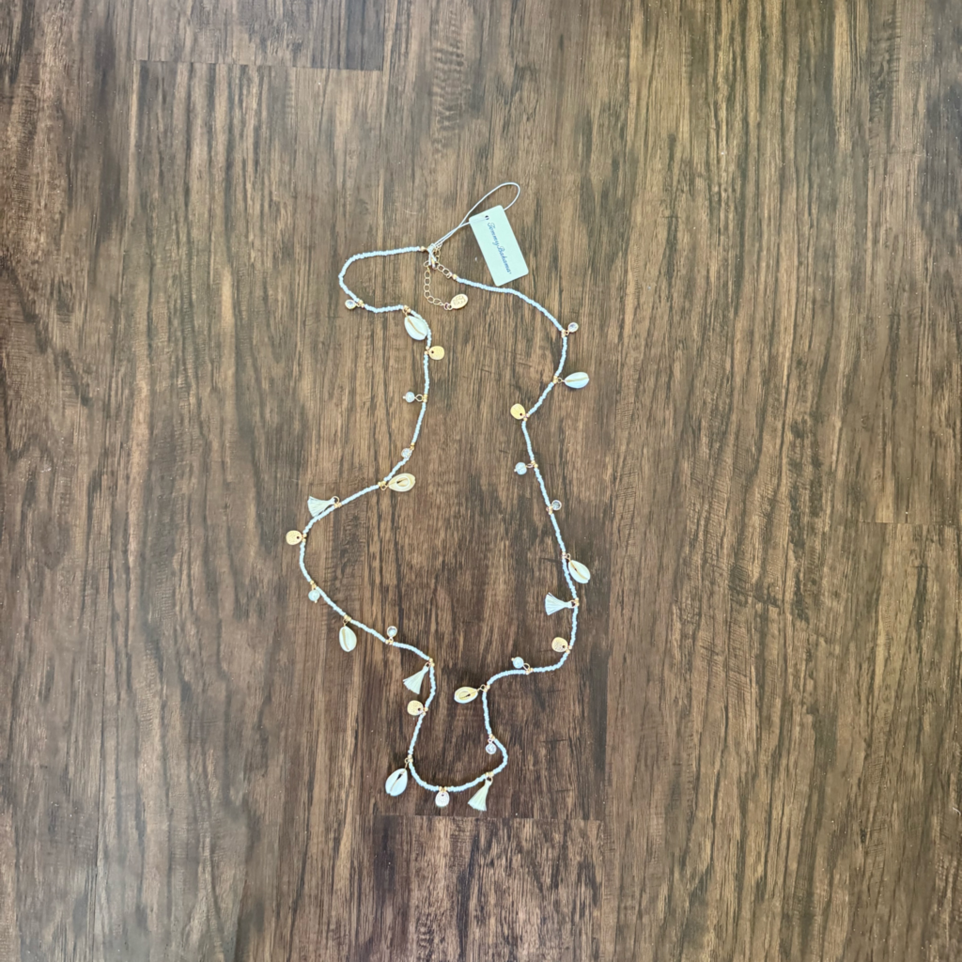Tommy Bahama Cowrie Shell Statement Necklace